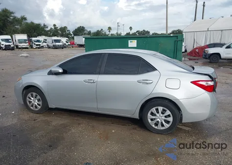 2015 Toyota Corolla L from USA, damaged, VIN 2T1BURHEXFC474859